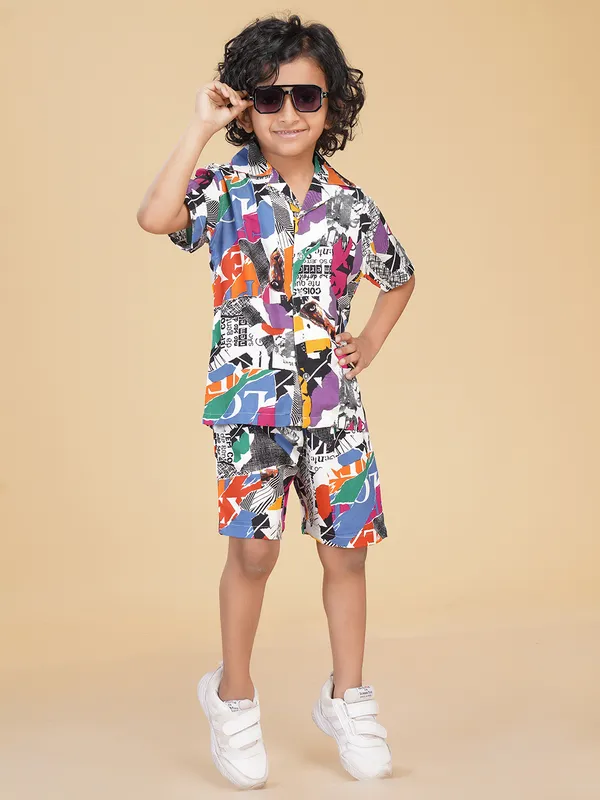 Purple_Abstract_Print_Rayon_Coord_Set_for_Boys