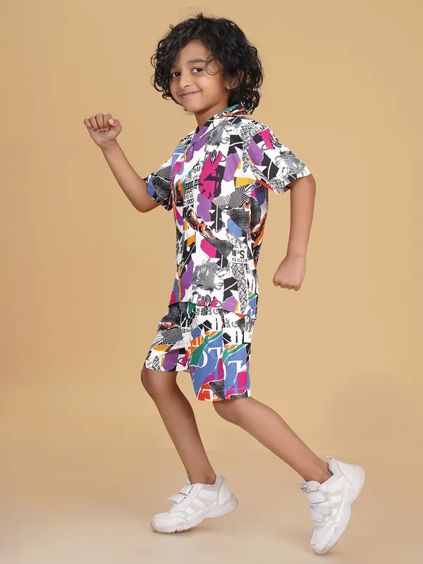 Purple_Abstract_Print_Rayon_Coord_Set_for_Boys