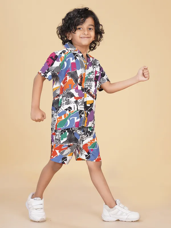 Purple_Abstract_Print_Rayon_Coord_Set_for_Boys