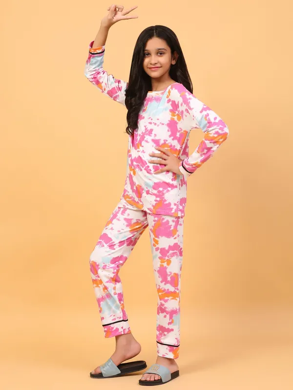 Ninos_Dreams_100%_Cotton_Knit_Full_Sleeves_Tie_Dye_Print_Night_Suit-Multicolor