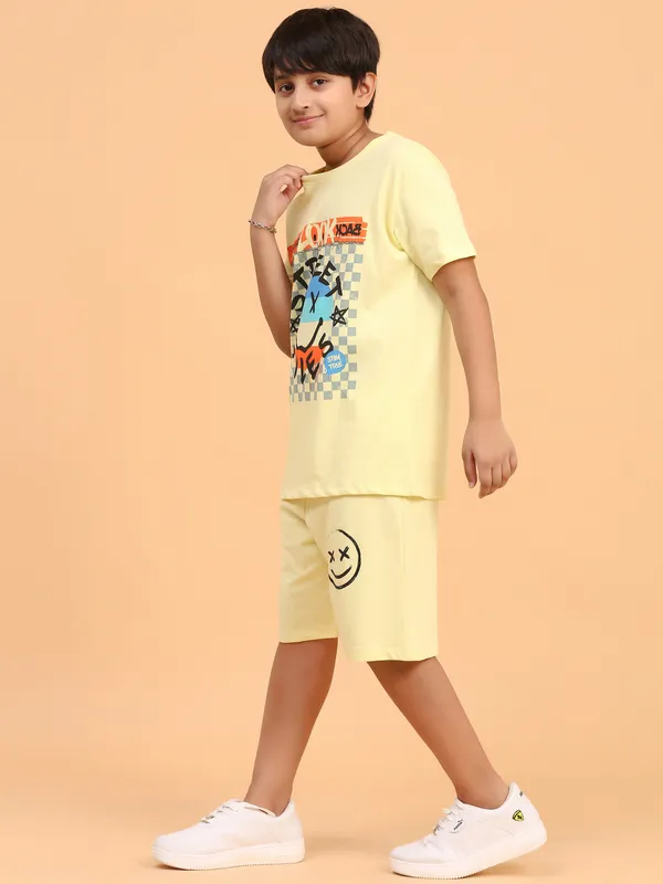 Street_Rules_Coord_Set_With_T-Shirt_&_Shorts_for_Boys