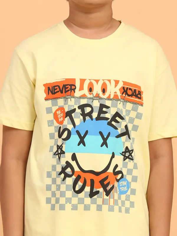 Street_Rules_Coord_Set_With_T-Shirt_&_Shorts_for_Boys
