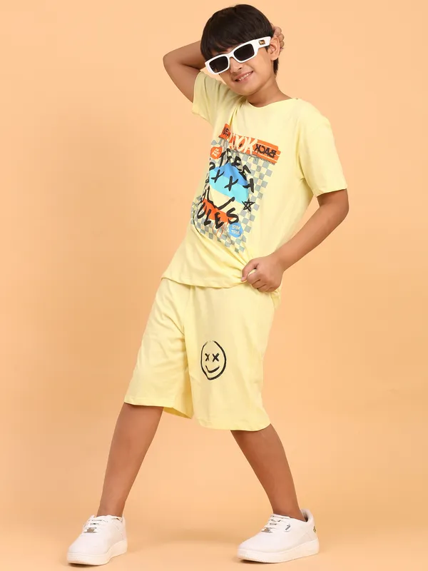 Street_Rules_Coord_Set_With_T-Shirt_&_Shorts_for_Boys