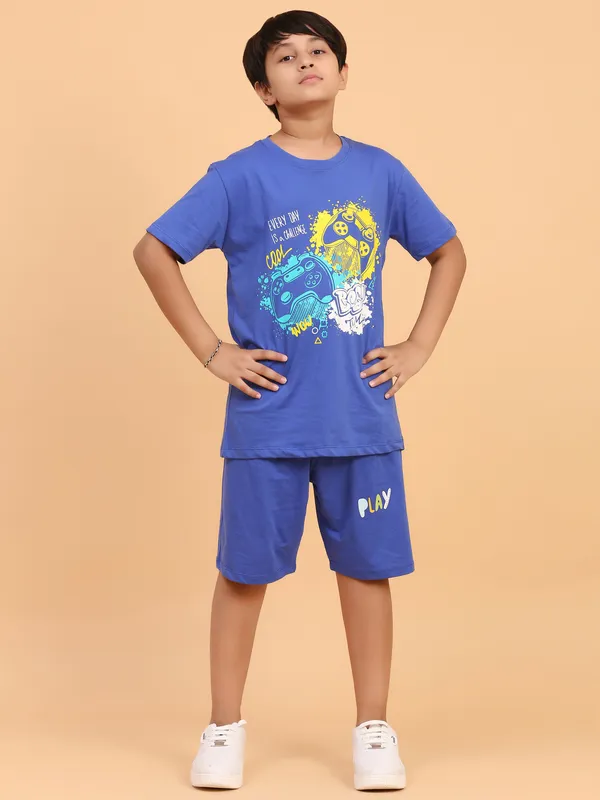 Video_Game_Controllers_Coord_Set_With_T-Shirt_&_Shorts_for_Boys