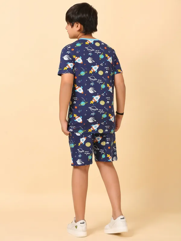 Out_Of_World_Print_Coord_Set_With_T-Shirt_&_Shorts_for_Boys