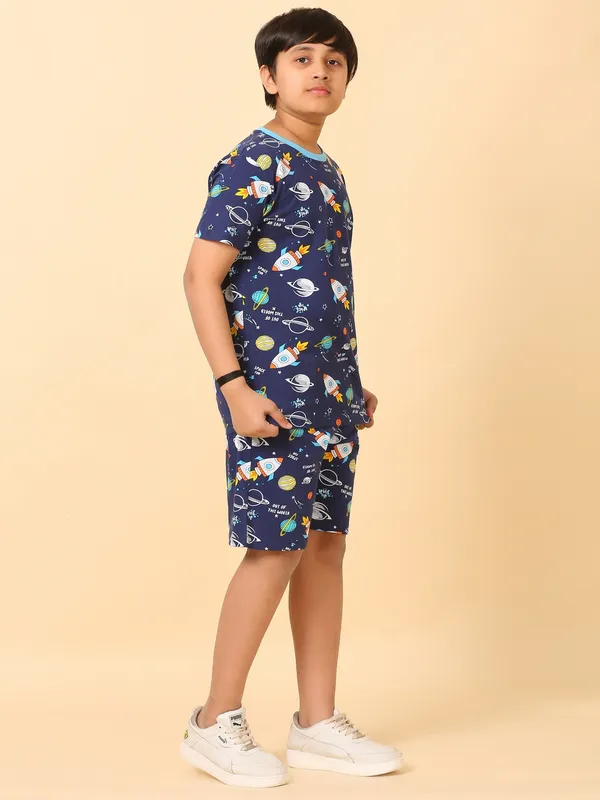 Out_Of_World_Print_Coord_Set_With_T-Shirt_&_Shorts_for_Boys