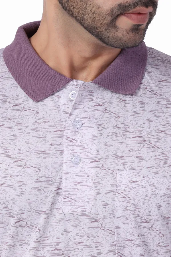 Multicolour_Polo_Neck_Half_Sleeve_T-Shirt_With_Pocket_For_Men