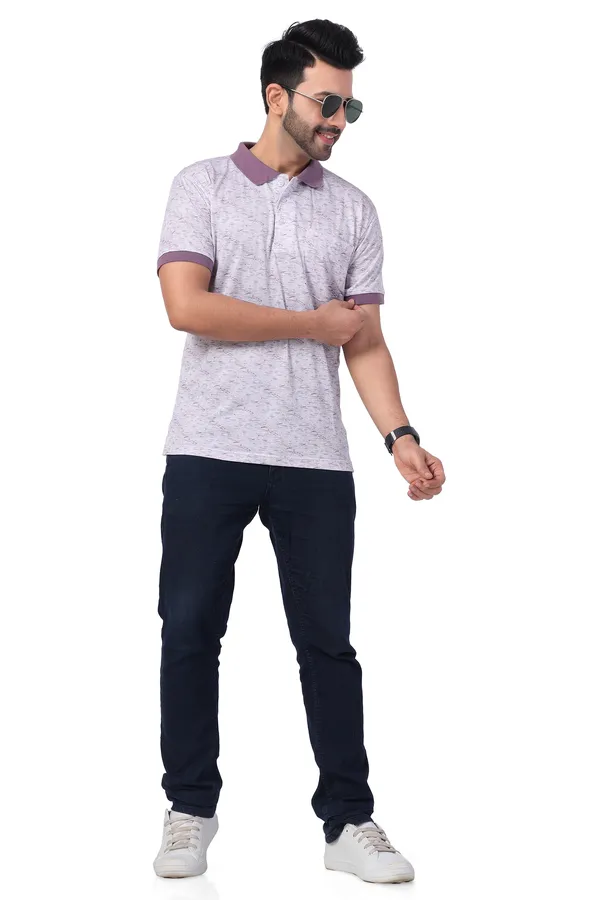 Multicolour_Polo_Neck_Half_Sleeve_T-Shirt_With_Pocket_For_Men