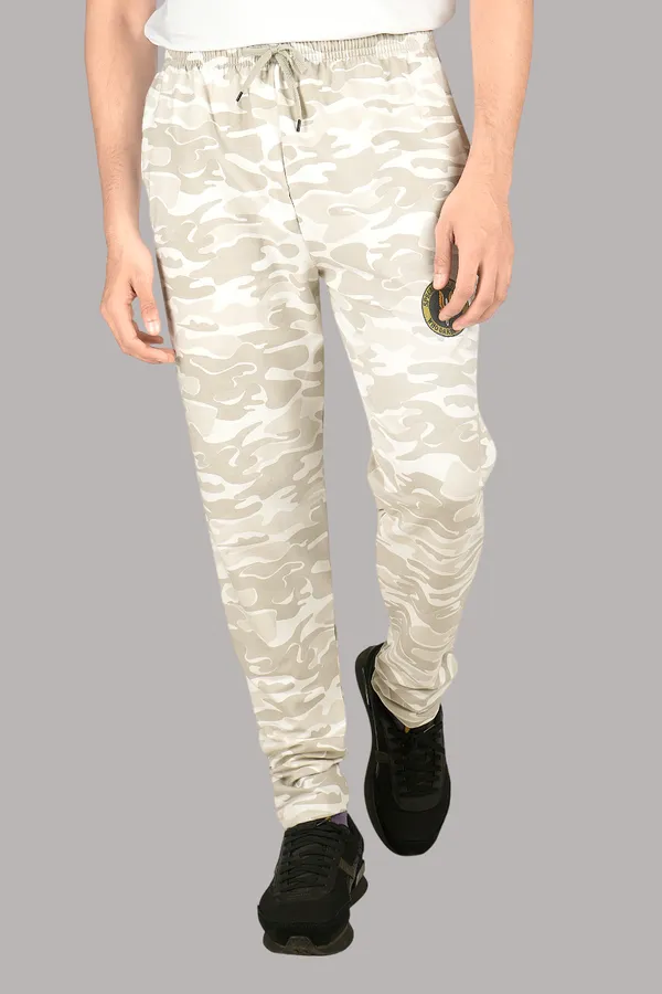 White_&_Beige_Camouflage_Trendy_Design_Cotton_Sweatpants_For_Men