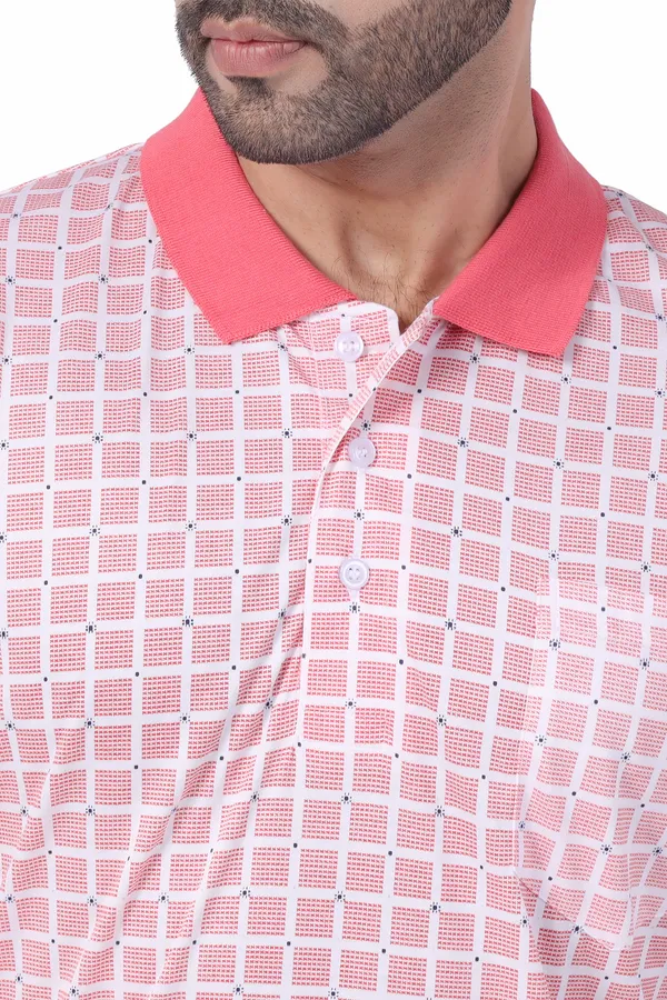 Light_Pink_Polo_Neck_Half_Sleeve_T-Shirt_With_Pocket_For_Men