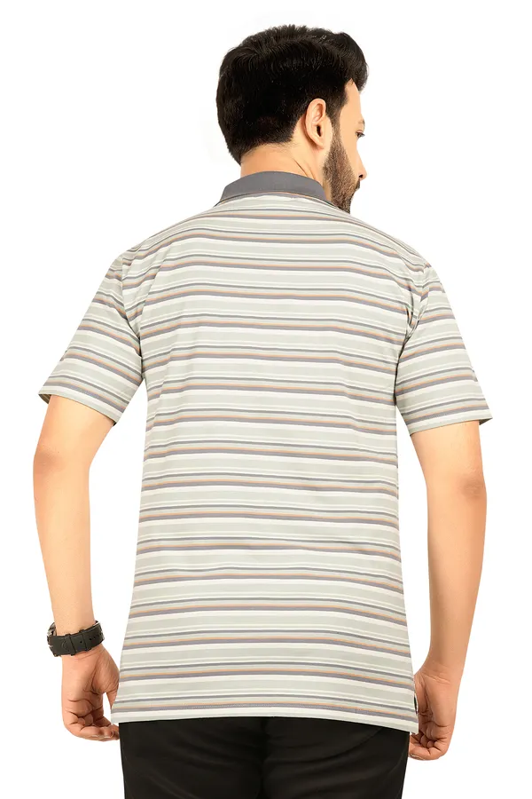 Multicolour_Polo_Neck_Half_Sleeve_T-Shirt_With_Pocket_For_Men