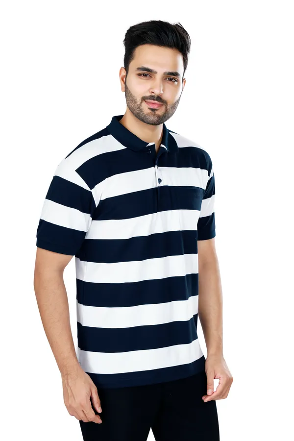 Neo_Garments_Men's_Cotton_Collar_T-shirt