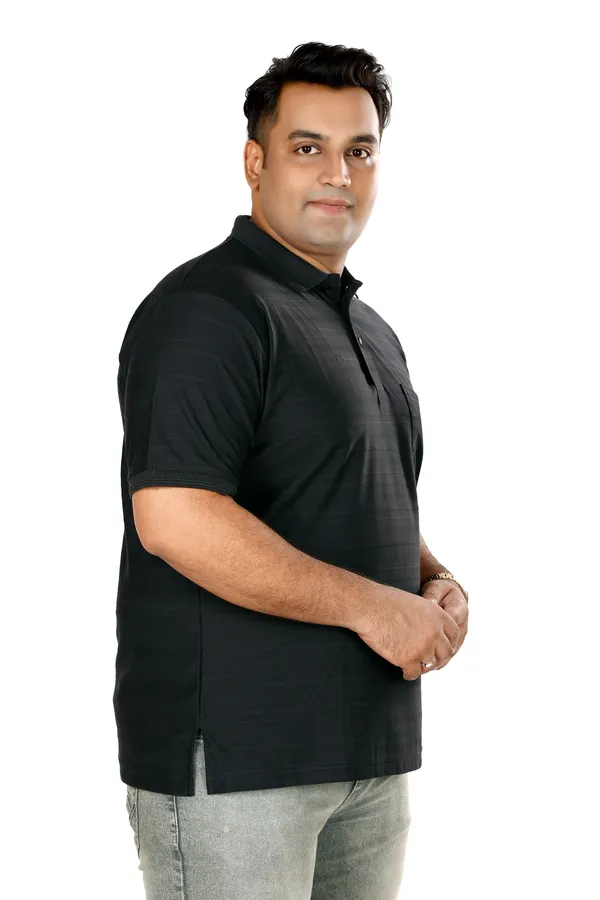 Navy_Blue_Polo_Neck_Half_Sleeve_T-Shirt_With_Pocket_For_Men