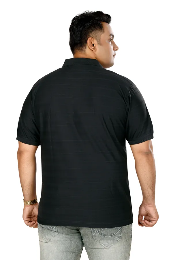 Navy_Blue_Polo_Neck_Half_Sleeve_T-Shirt_With_Pocket_For_Men