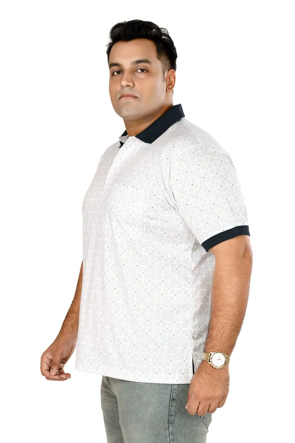 Black_Polo_Neck_Half_Sleeve_T-Shirt_With_Pocket_For_Men