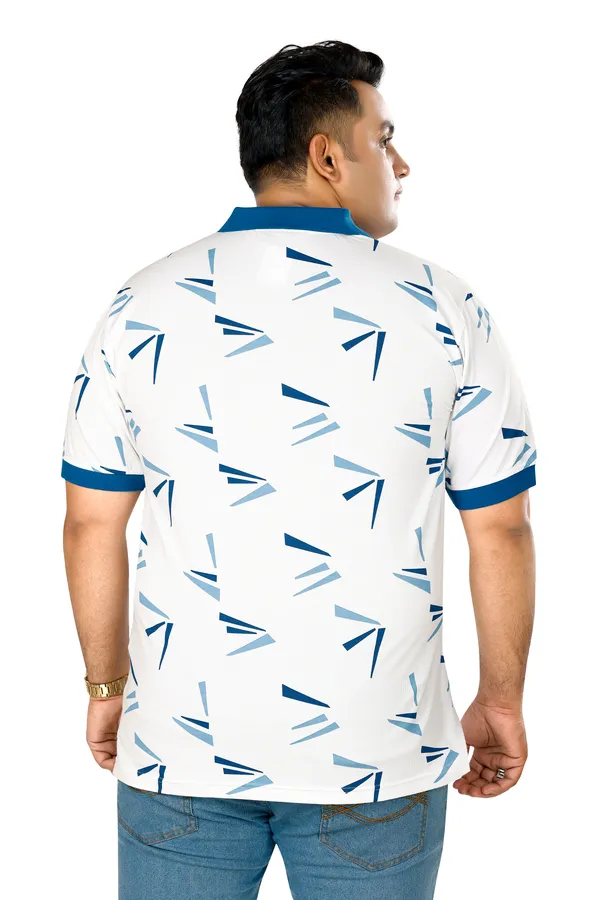 Blue_Polo_Neck_Half_Sleeve_T-Shirt_With_Pocket_For_Men