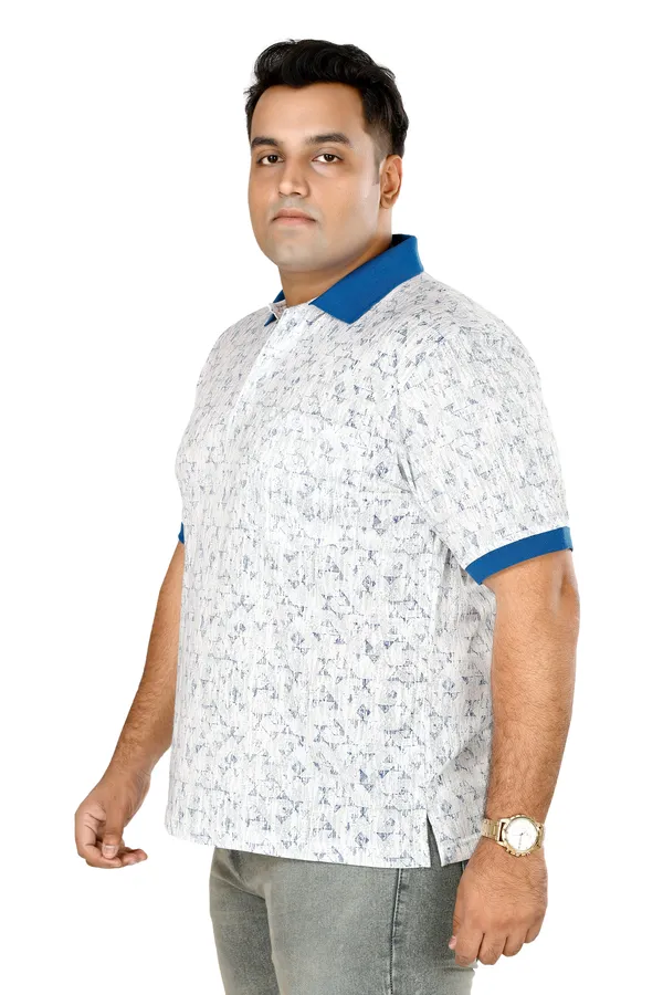 Blue_Polo_Neck_Half_Sleeve_T-Shirt_With_Pocket_For_Men