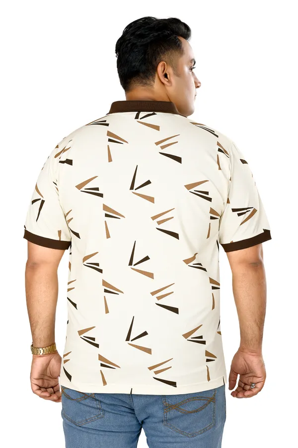 Brown_Polo_Neck_Half_Sleeve_T-Shirt_With_Pocket_For_Men