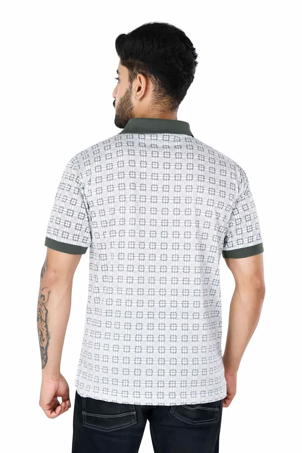 Grey_Polo_Neck_Half_Sleeve_T-Shirt_With_Pocket_For_Men