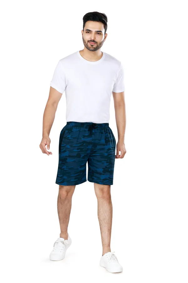 Blue_Camouflage_Cotton_Long_Shorts_For_Men