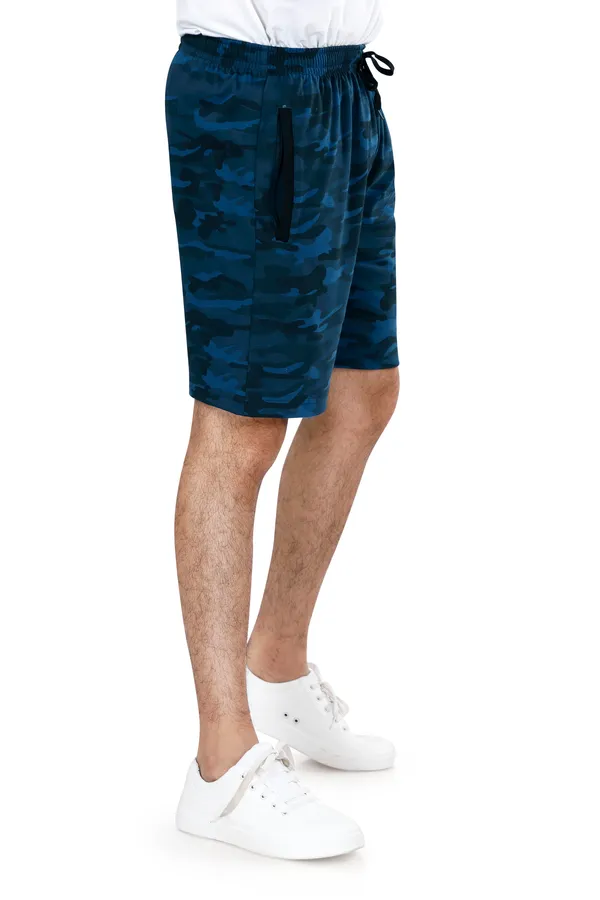 Blue_Camouflage_Cotton_Long_Shorts_For_Men