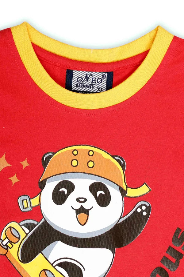 Neo_Garments_Kid's_Unisex_Round_Neck_Cotton_T-Shirt_||I_am_Dangerous