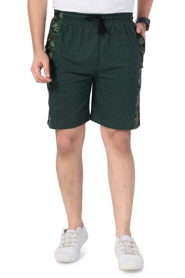 Green_Cotton_Long_Shorts_For_Men