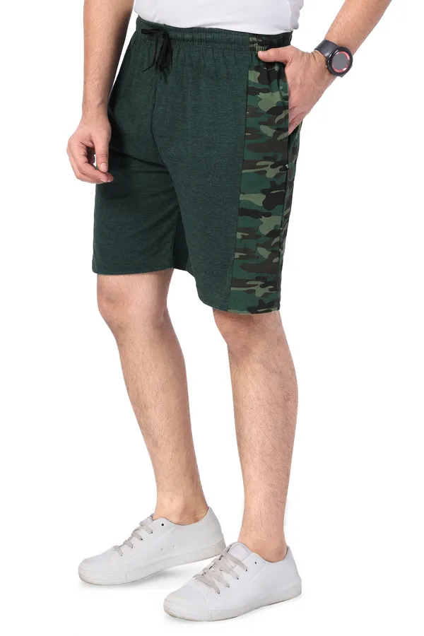 Green_Cotton_Long_Shorts_For_Men