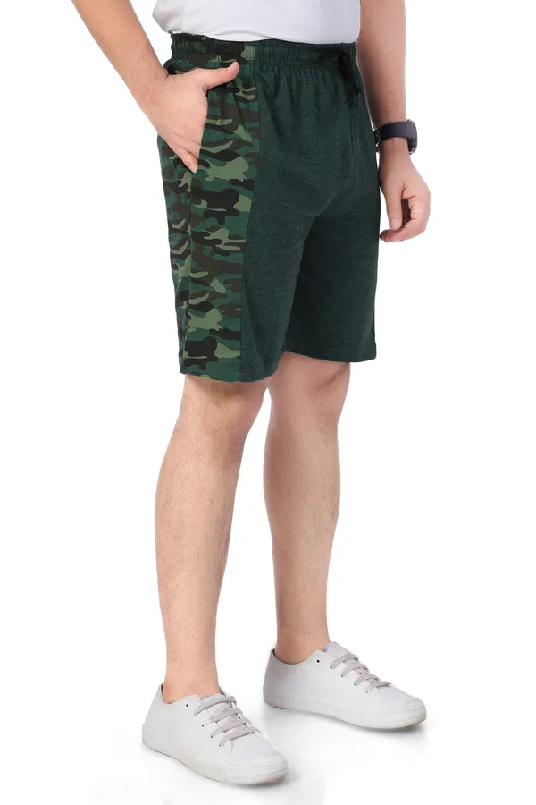 Green_Cotton_Long_Shorts_For_Men