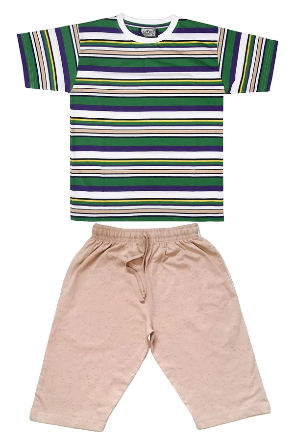 Neo_Garments_Boys_Round_Neck_Cotton_Striped_T-Shirt_&_3/4_Set