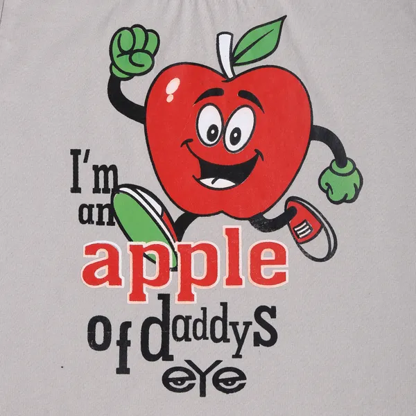 Neo_Garments_Kid's_Unisex_Round_Neck_Cotton_T-Shirt_|Apple_of_Daddy's_Eye