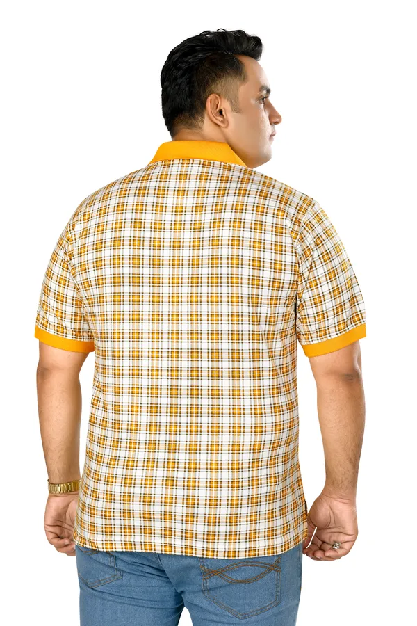 Yellow_Polo_Neck_Half_Sleeve_T-Shirt_With_Pocket_For_Men