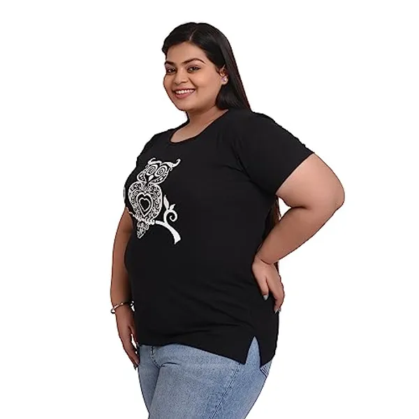 Neo_Garments_Womens_Cotton_Round_Neck_T-shirt