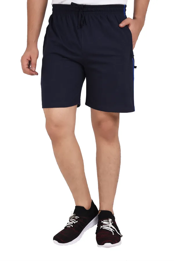 Navy_Blue_Cotton_Striped_Long_Shorts_For_Men