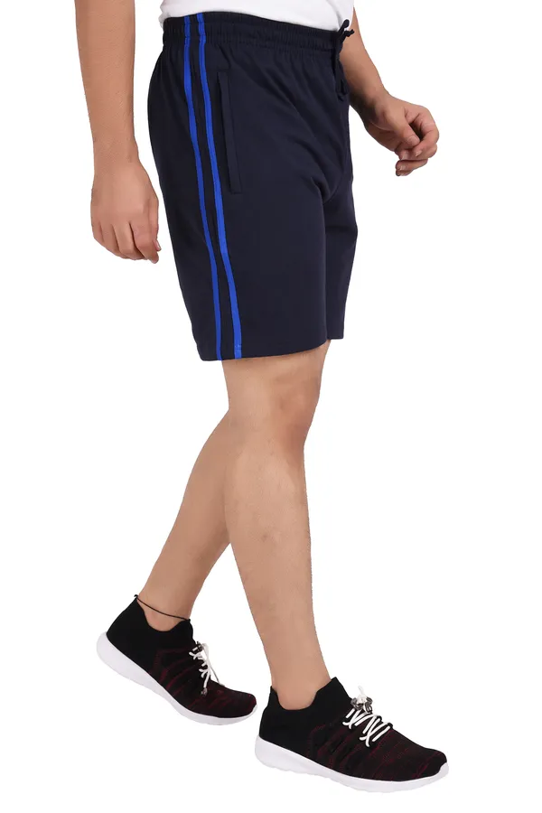 Navy_Blue_Cotton_Striped_Long_Shorts_For_Men