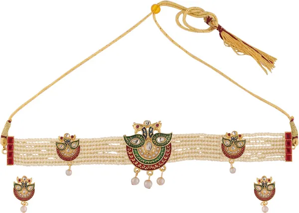 Multicolor_Elegant_Earring_&_Necklace_Set_For_Women_(_Pack_of_3_)