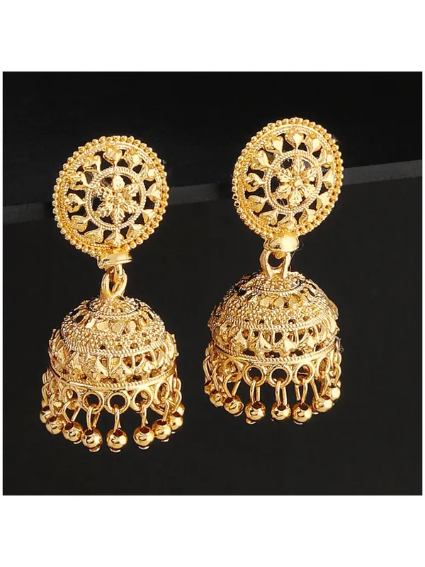 Gold_Elegant_Jhumki_Earring_For_Women