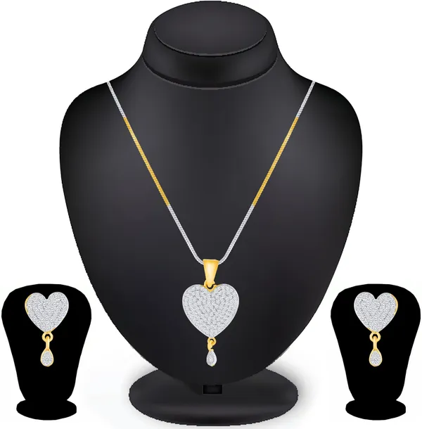 Multicolor_Elegant_Mangalsutra,_Pendant_&_Earring_Set_For_Women