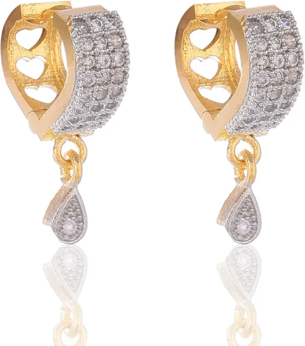 White_Elegant_Earring_Set_For_Women