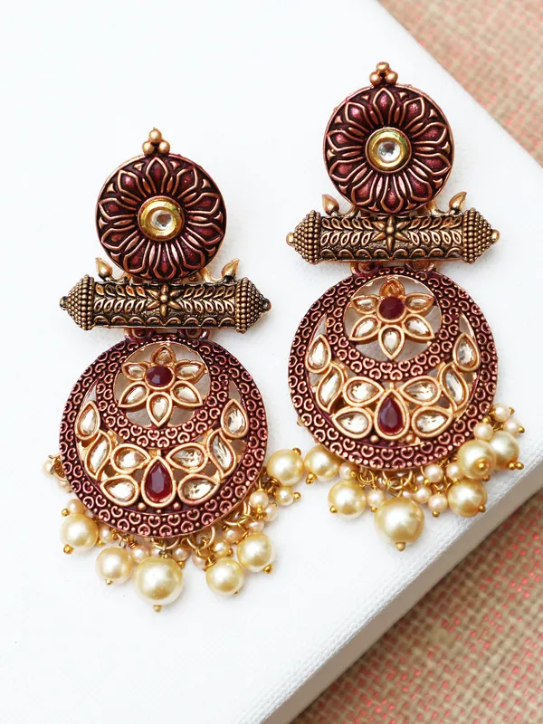 Multicolor_Brass_Jhumki_Earring_For_Women