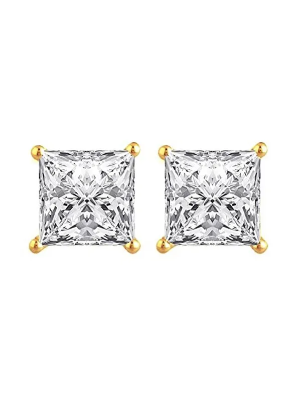 White_Alloy_Earring_Set_For_Women