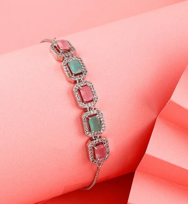 Multicolor_Bangle_Bracelet_Elegant_For_Women