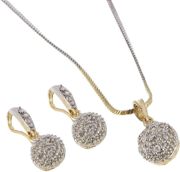 White_Elegant_Earring_&_Necklace_Set_For_Women