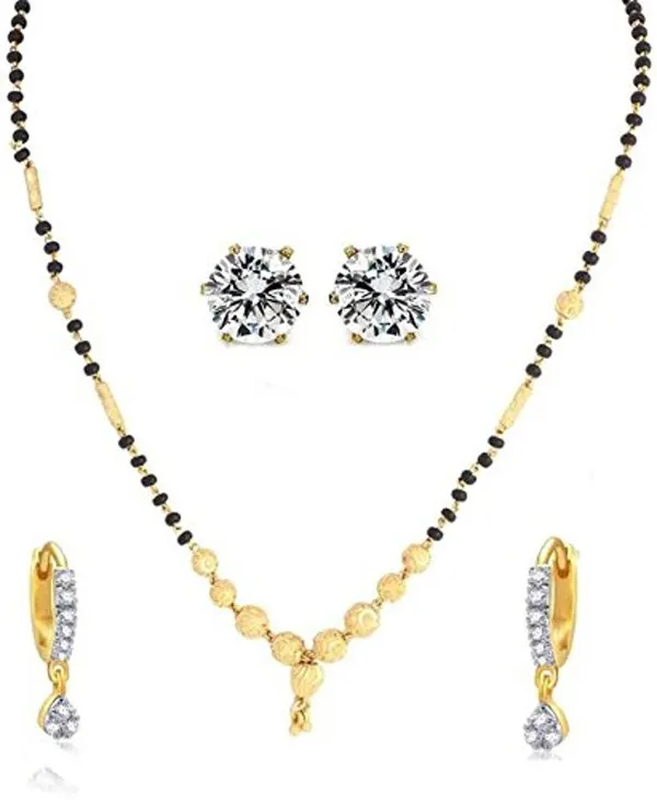 Multicolor_Elegant_Mangalsutra_&_Earring_Set_For_Women