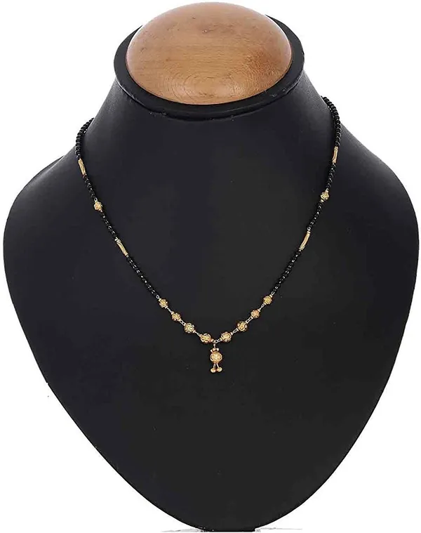 Multicolor_Elegant_Mangalsutra_&_Earring_Set_For_Women