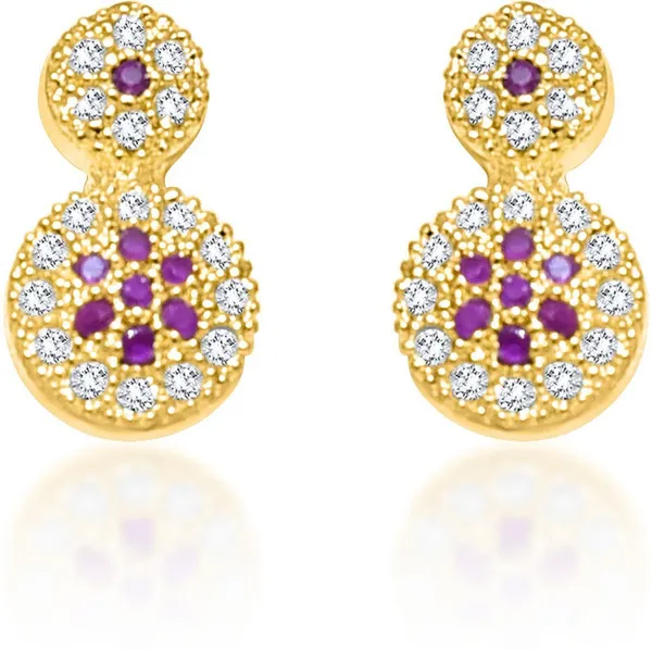 Multicolor_Elegant_Mangalsutra_&_Earring_Set_For_Women