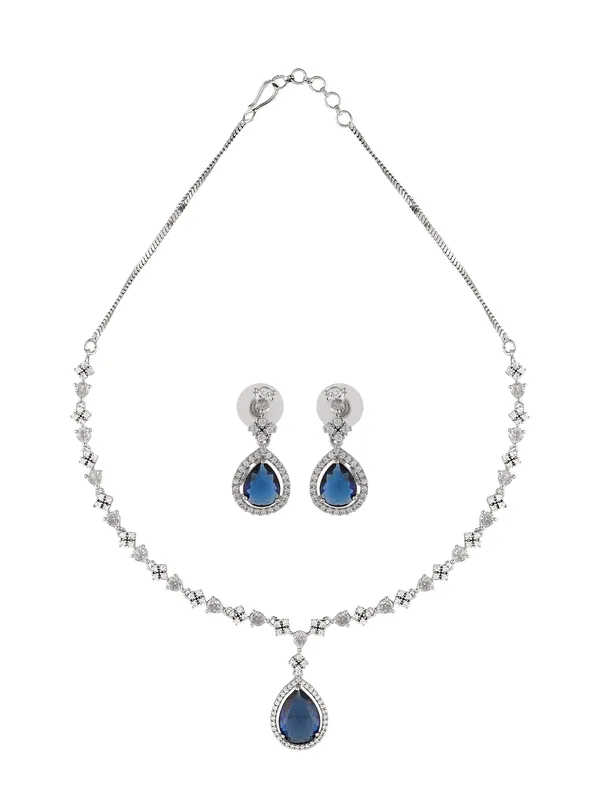 Blue_Teardrop_Necklace_Set_for_Women_&_Girls_|_Premium_Quality_Lightweight_Jewellery_For_Daily_Use