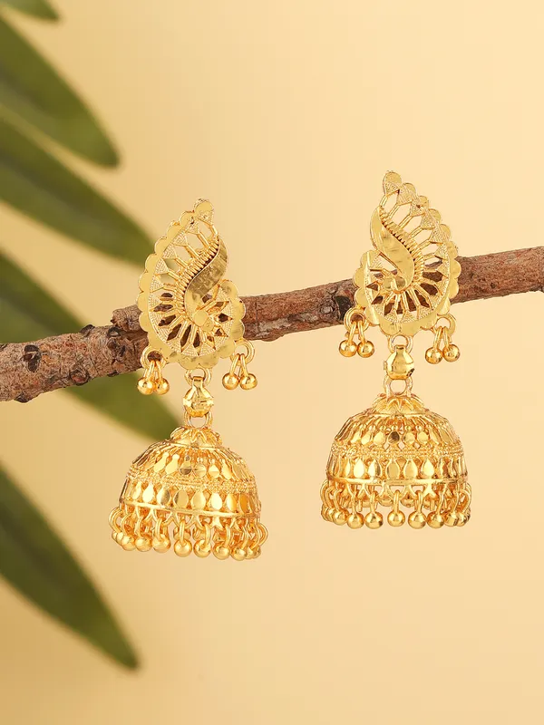 Golden_Alloy_Elegant_Earrings_For_Women