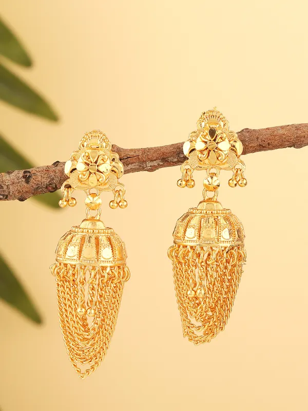 Golden_Alloy_Elegant_Earrings_For_Women
