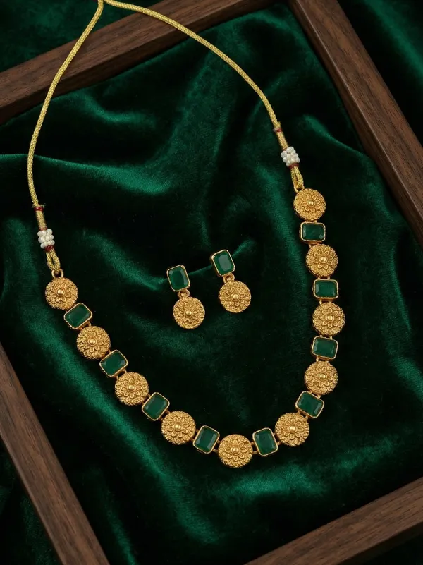 Bhagya_Lakshmi_Gold_Plated_AD_Stone_Floral_Necklace_Set
